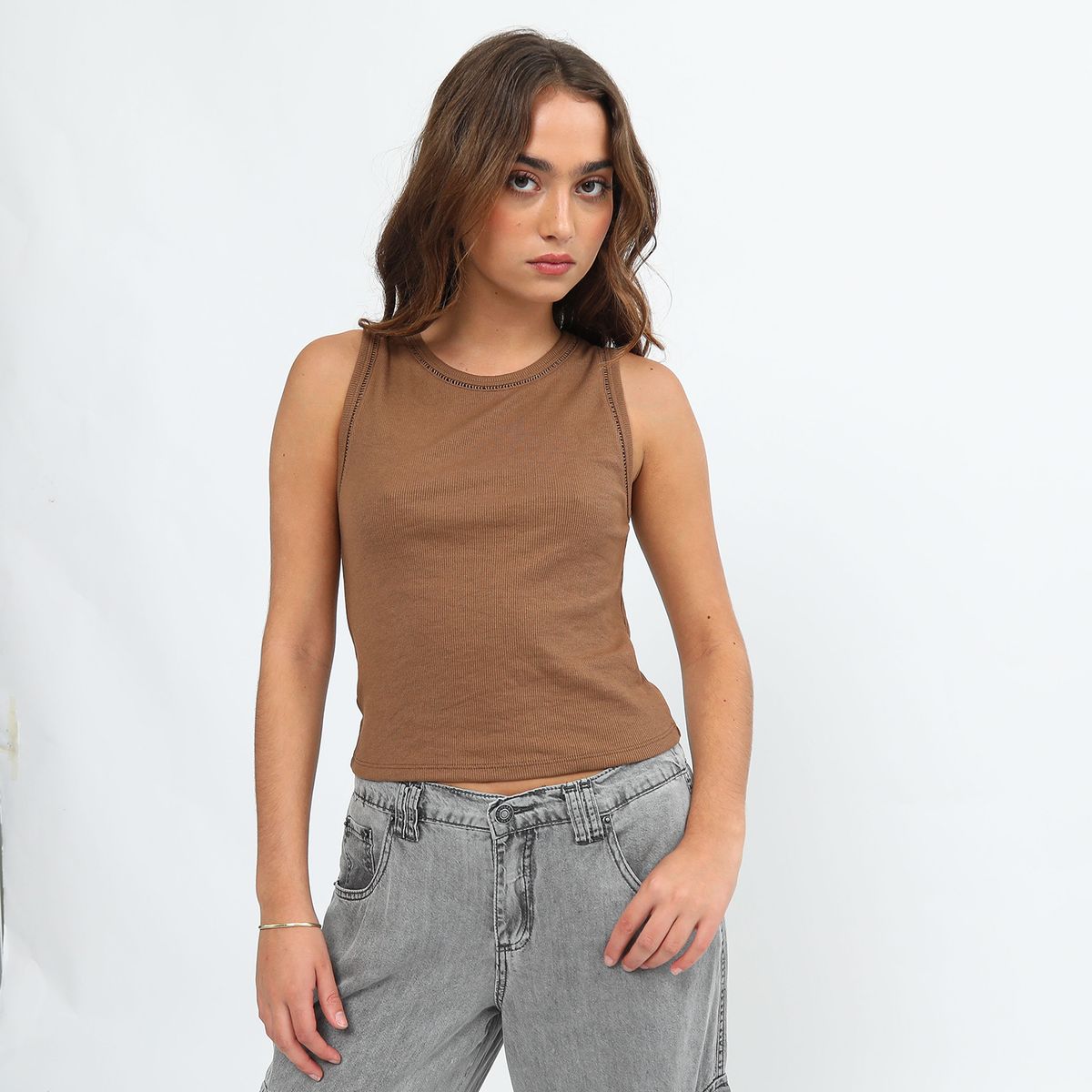 DENIMLAB - Top Sin Mangas Mujer Denimlab