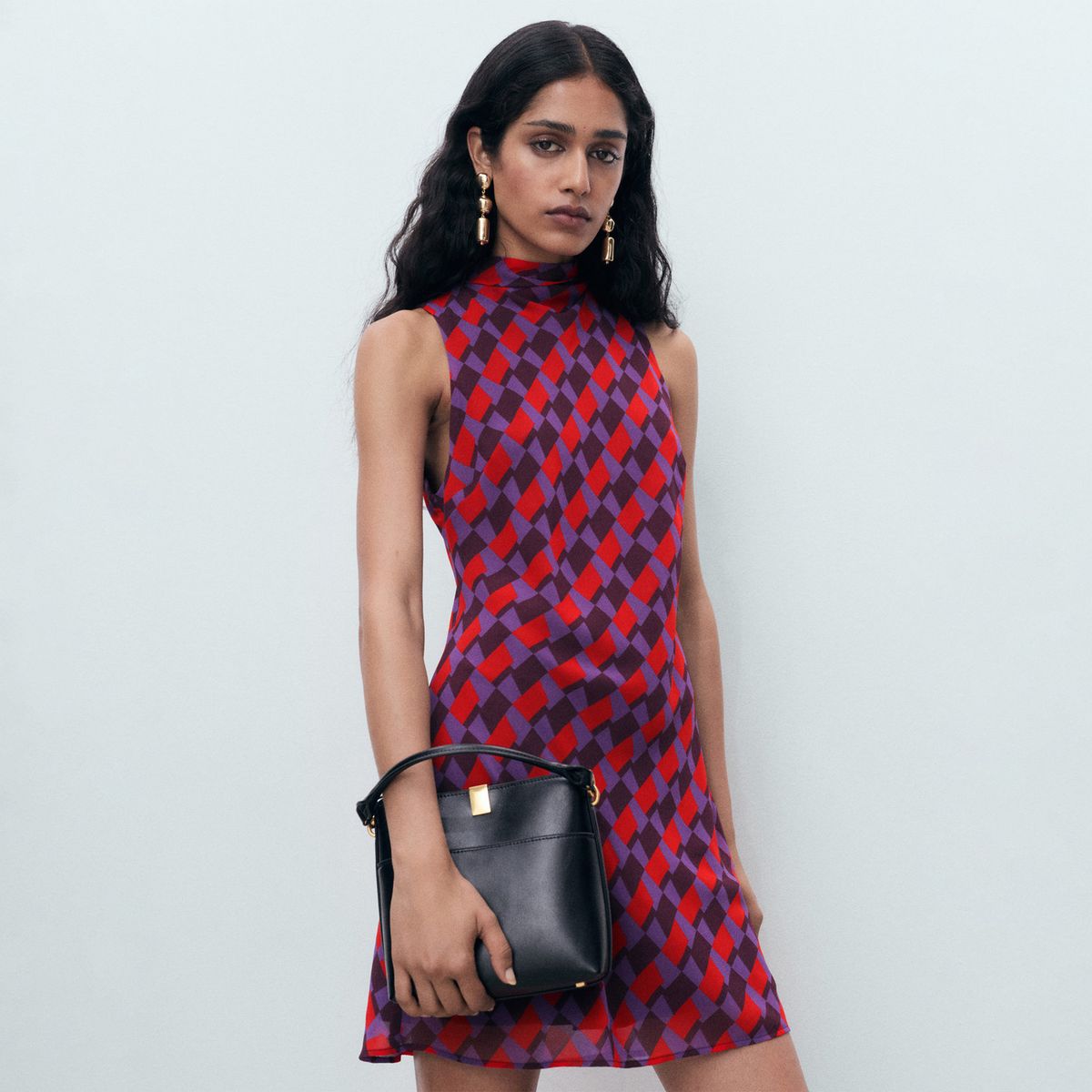 MANGO - Vestido Corto Mujer Mango