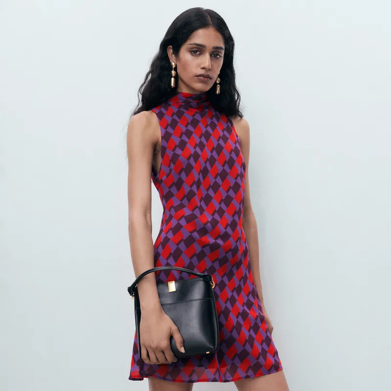 MANGO - Vestido Corto Mujer Mango