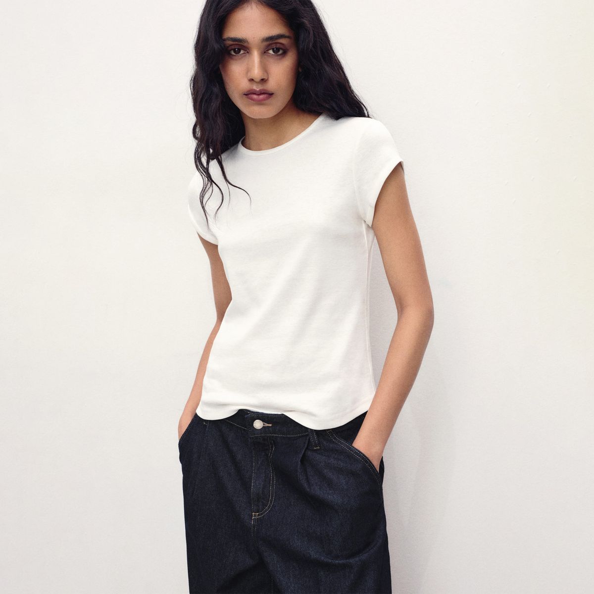 MANGO - Polo Manga Corta Mujer Mango