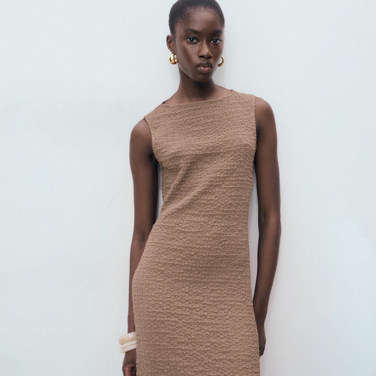 MANGO - Vestido Largo Mujer Mango