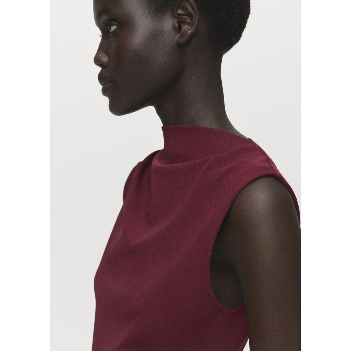 MANGO - Vestido Largo Mujer Mango