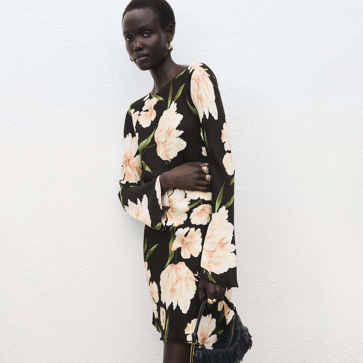 MANGO - Vestido Largo Mujer Mango