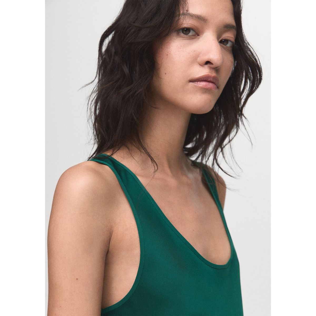 MANGO - Vestido Largo Mujer Mango