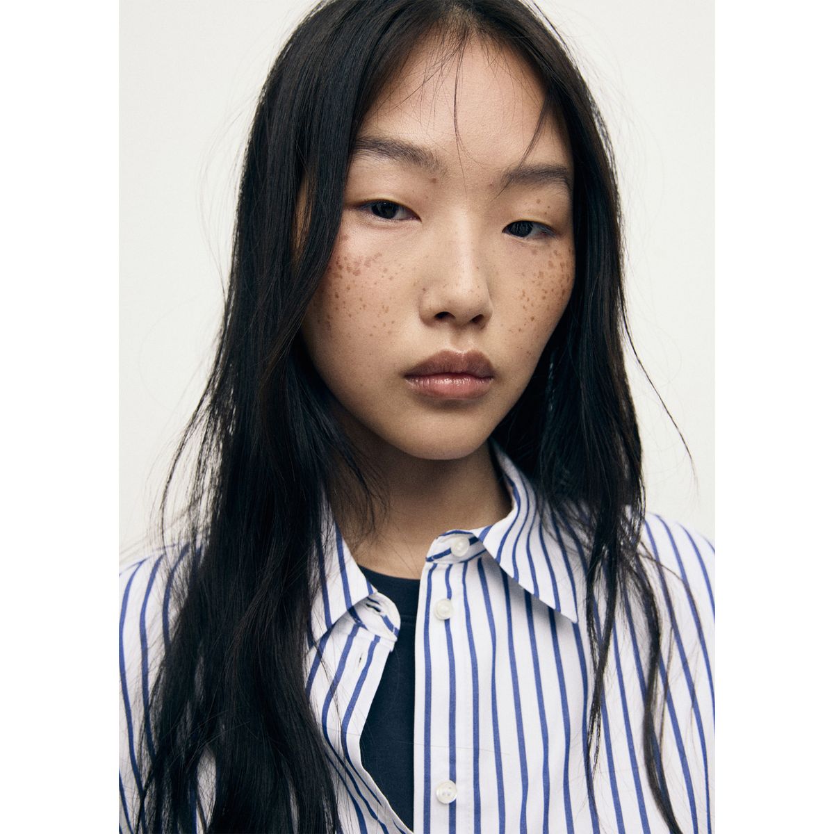 MANGO - Blusa Manga 3/4 Mujer Mango