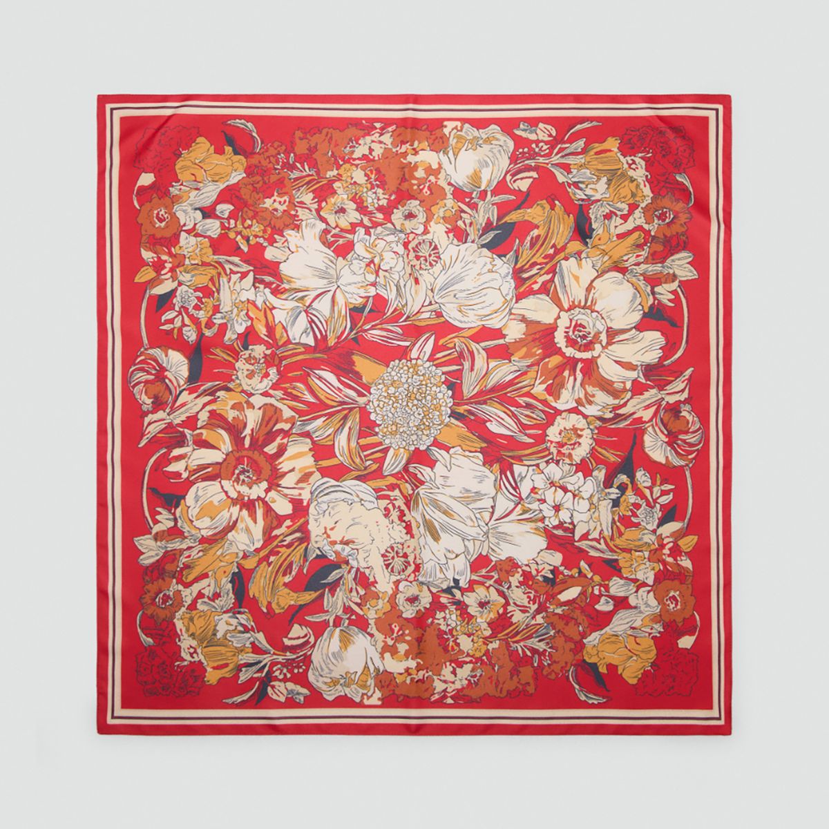 MANGO - Pañuelo Bloom Mujer Mango