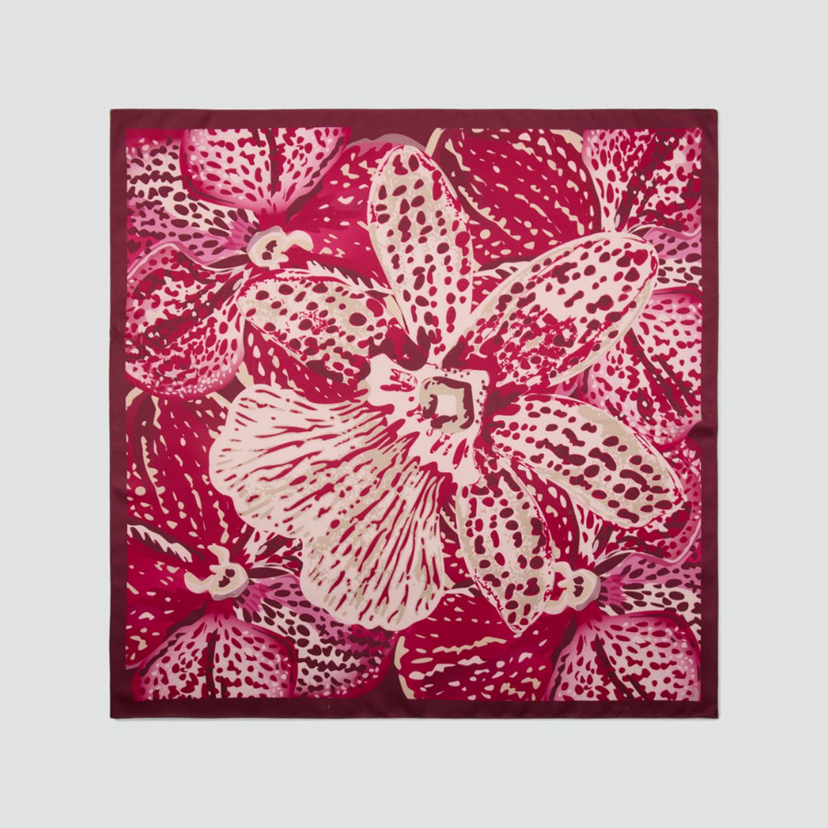 MANGO - Pañuelo Orchid Mujer Mango