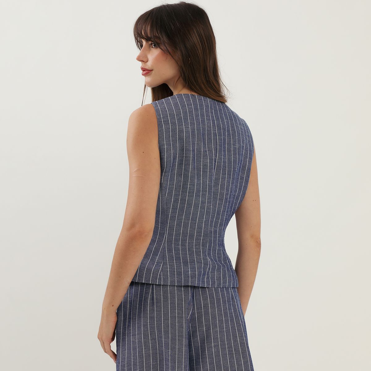 BASEMENT - Top Asimétrico Mujer Basement