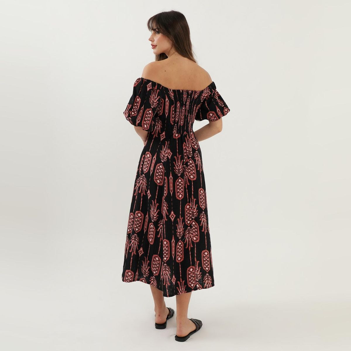 BASEMENT - Vestido Largo Mujer Basement