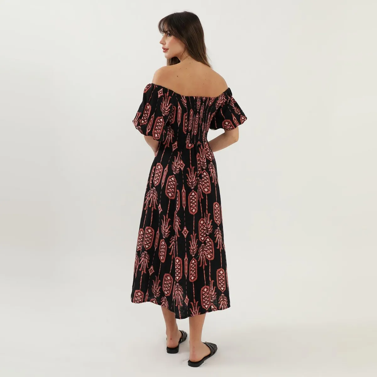 BASEMENT - Vestido Largo Mujer Basement