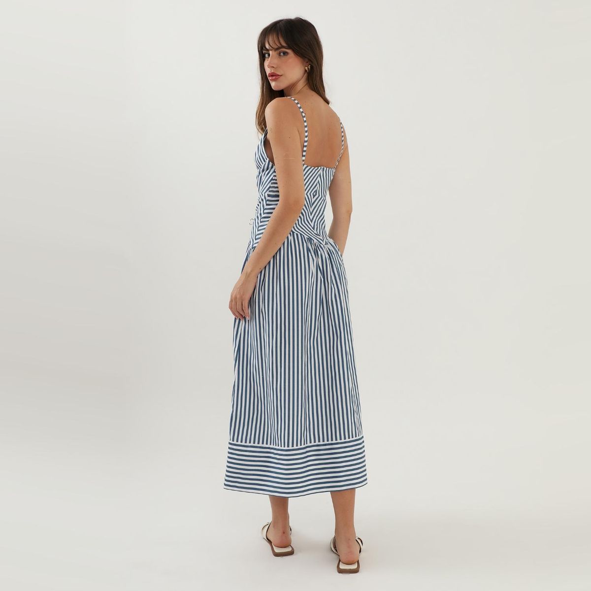 BASEMENT - Vestido Largo Mujer Basement