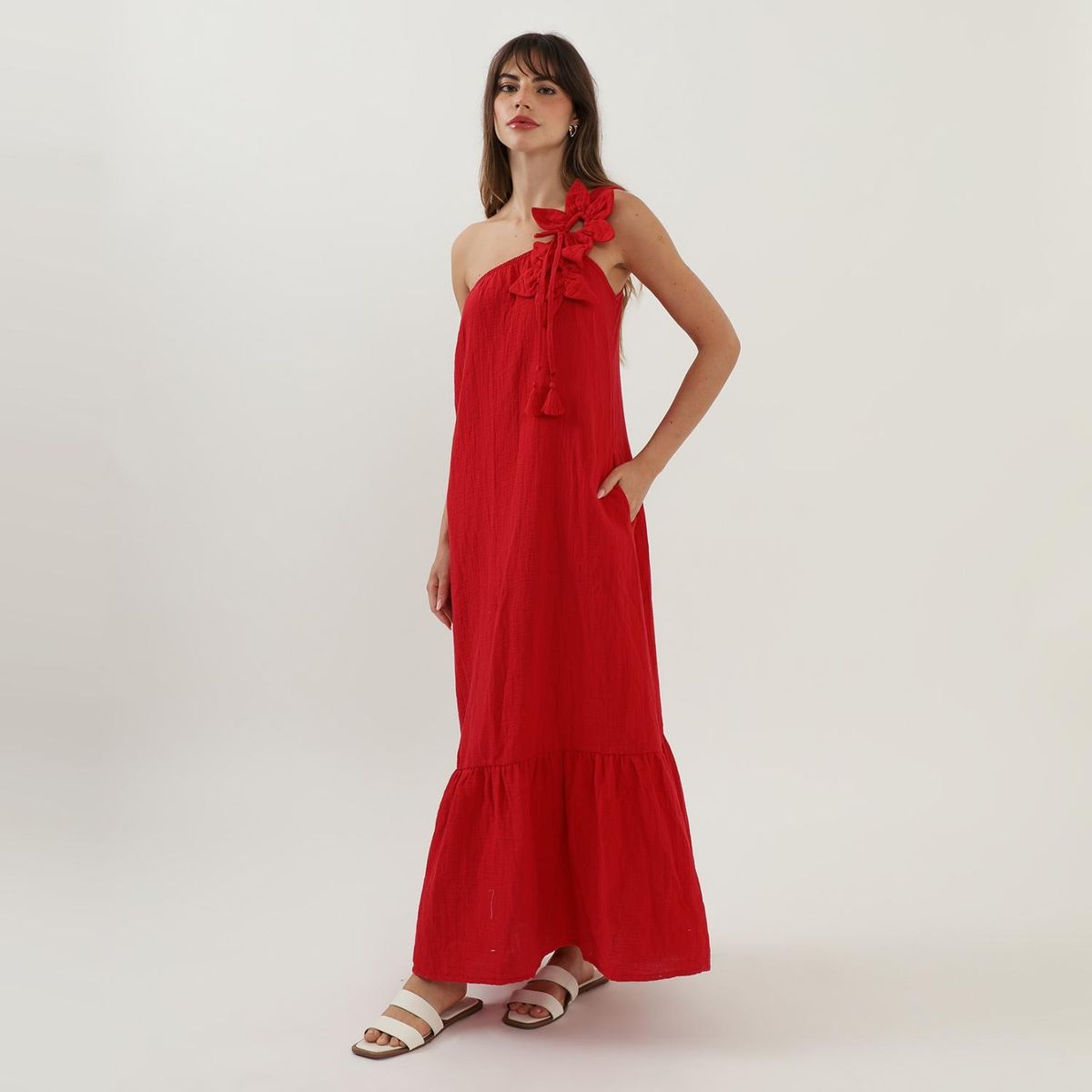 BASEMENT - Vestido Largo Mujer Basement