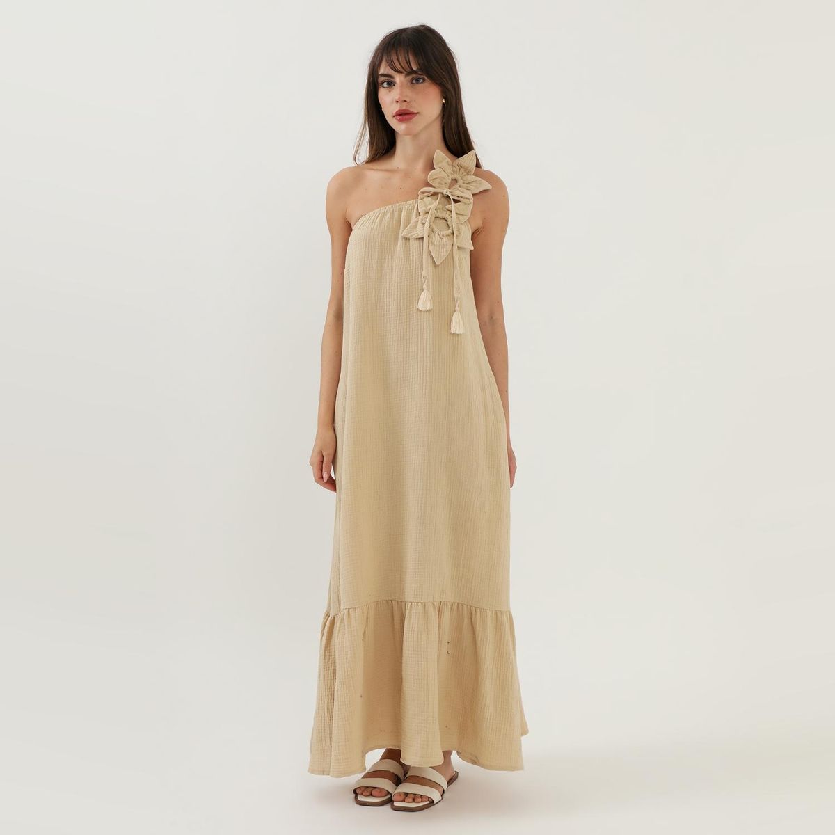 BASEMENT - Vestido Largo Mujer Basement