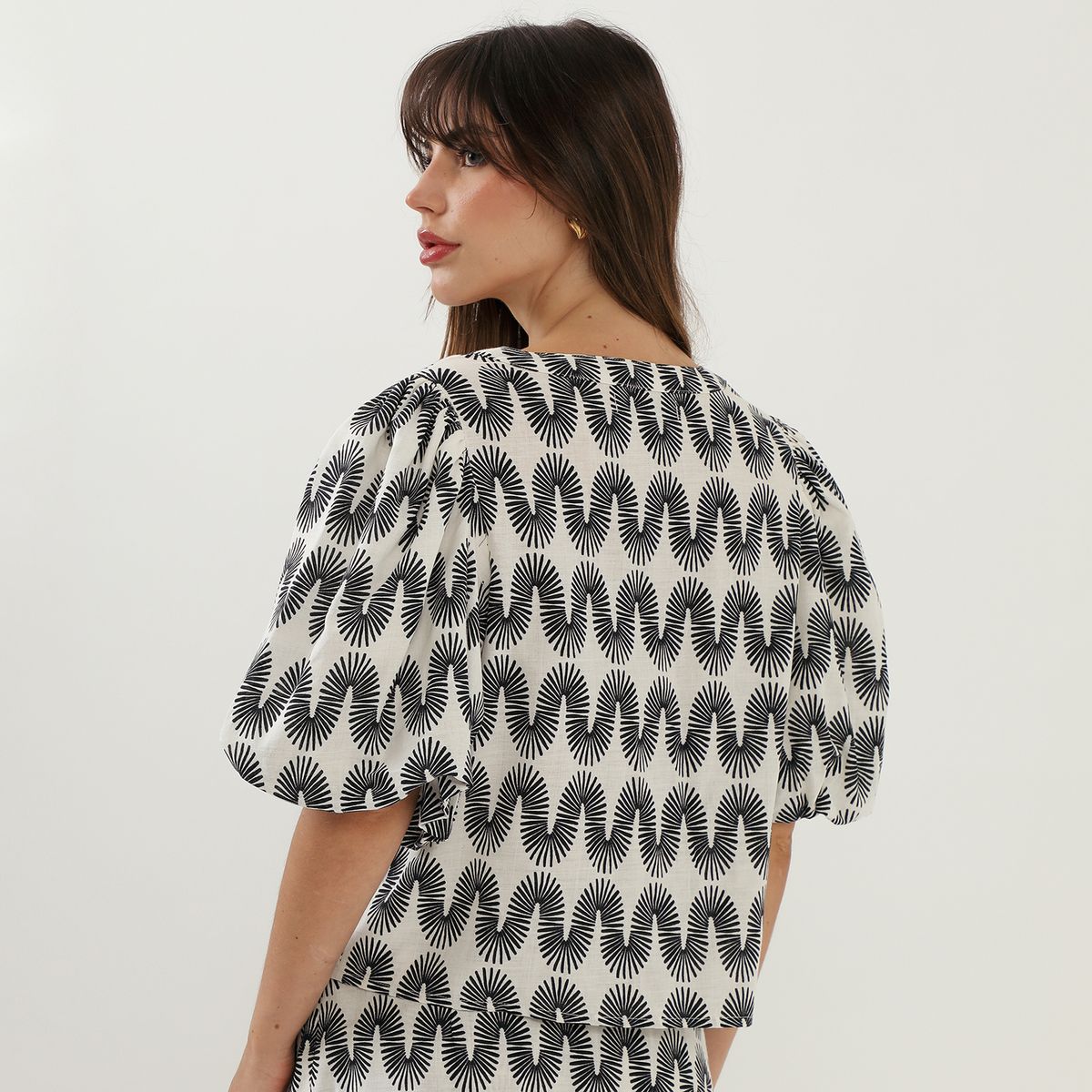 BASEMENT - Blusa Manga 3/4 Mujer Basement