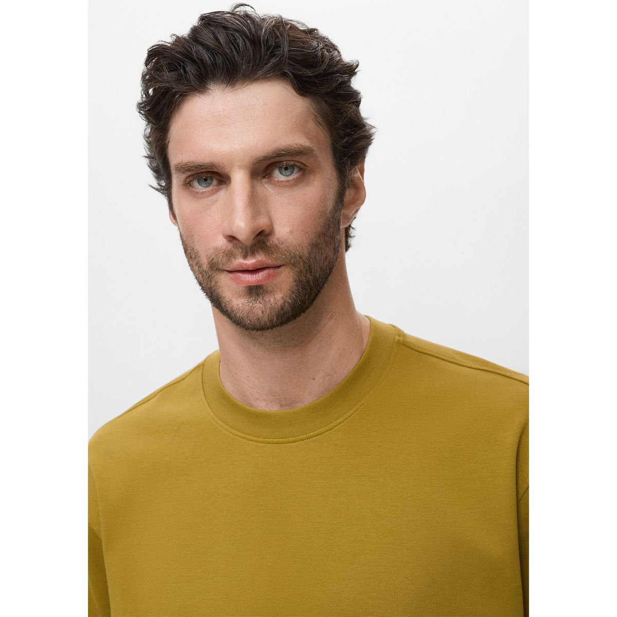 MANGO - Camiseta Algodón Relaxed Fit Casual Mango Man