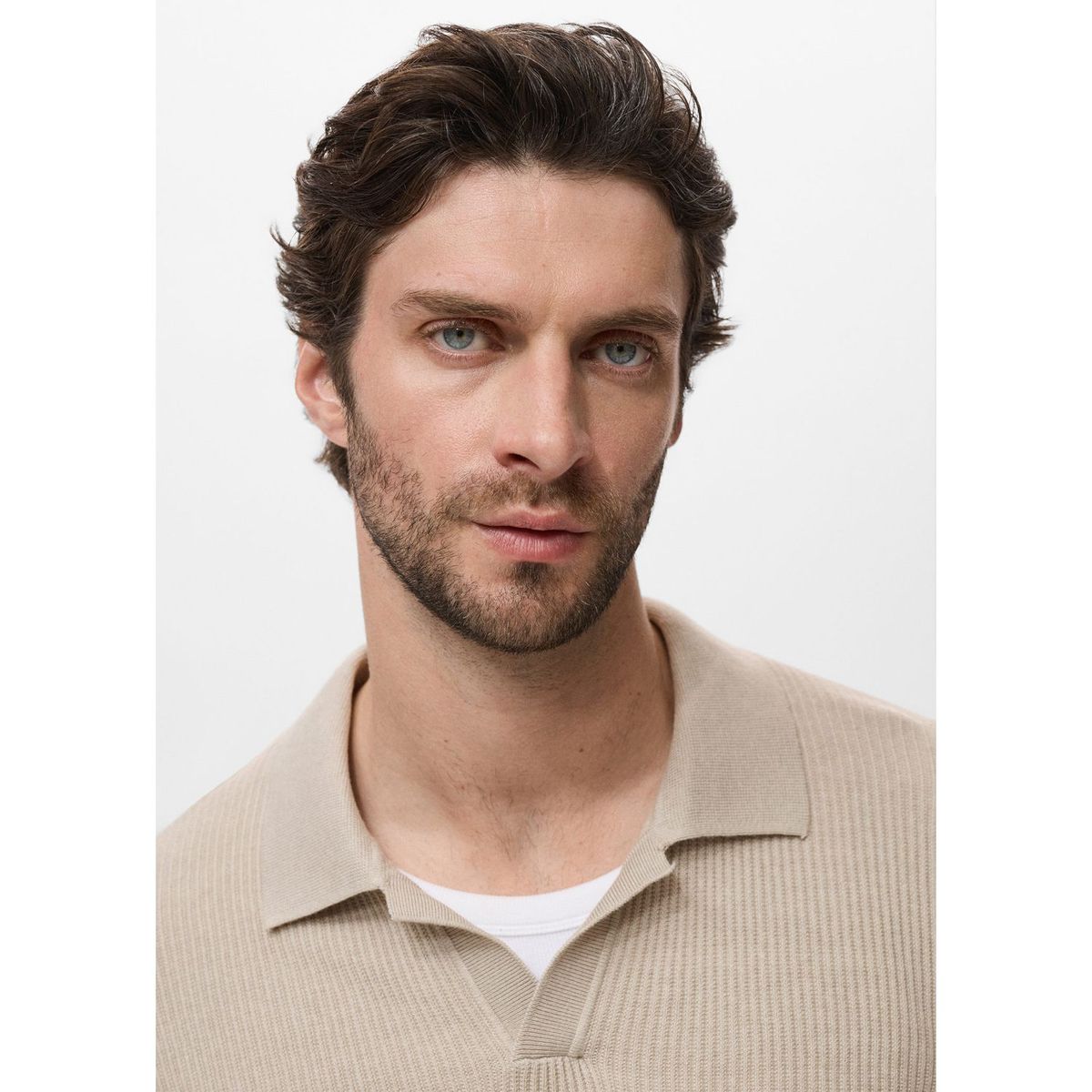 MANGO - Polo Casual Hombre Man