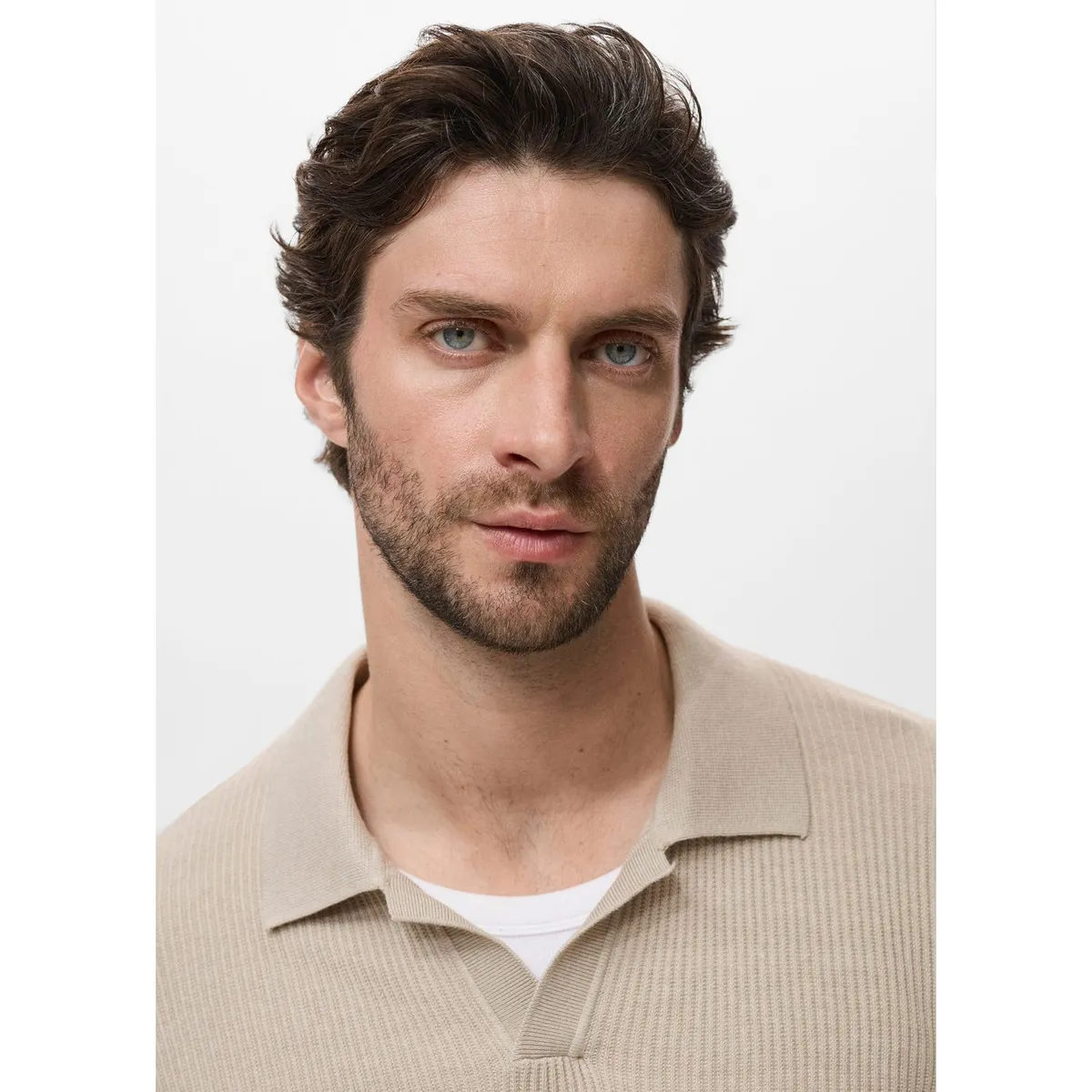 MANGO - Polo Casual Hombre Man