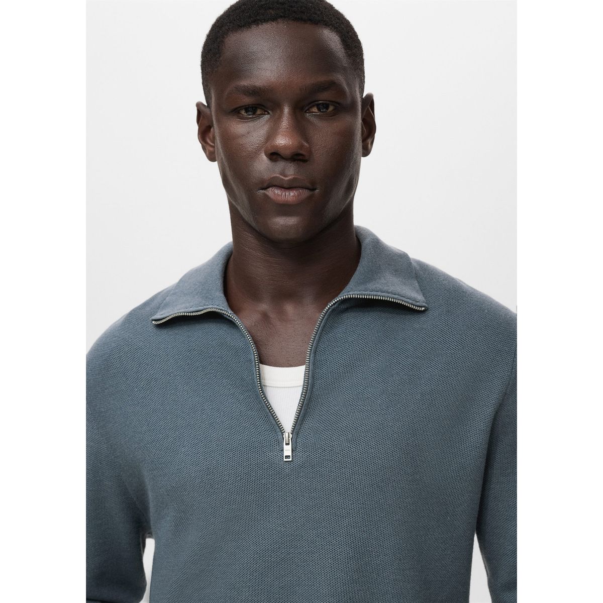 MANGO - Chompa Ten Casual Hombre Man