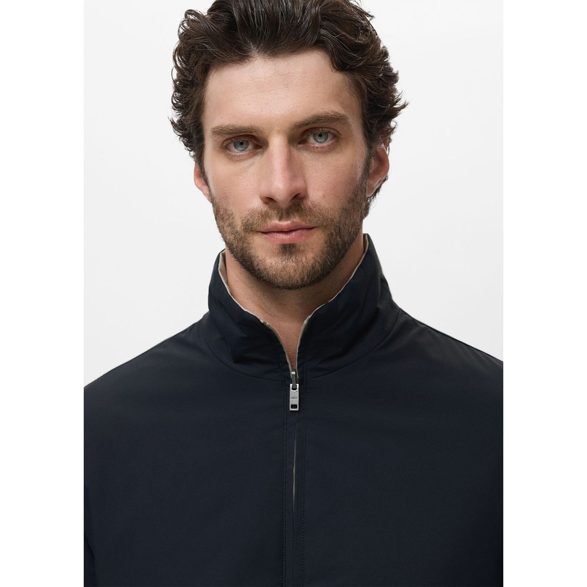 MANGO - Casaca Reversible Hombre Mango