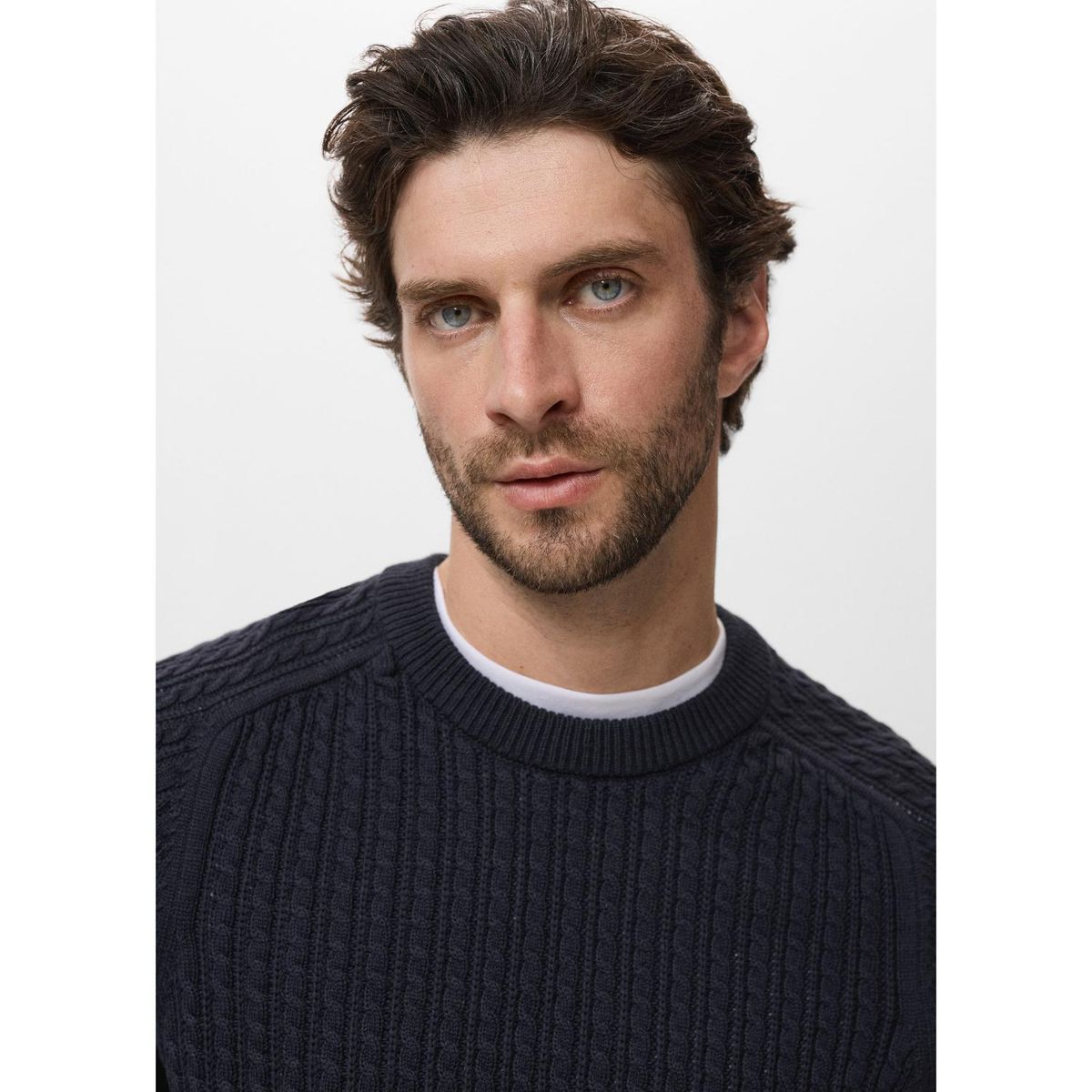 MANGO - Chompa 100% Algodón Casual Mango Man