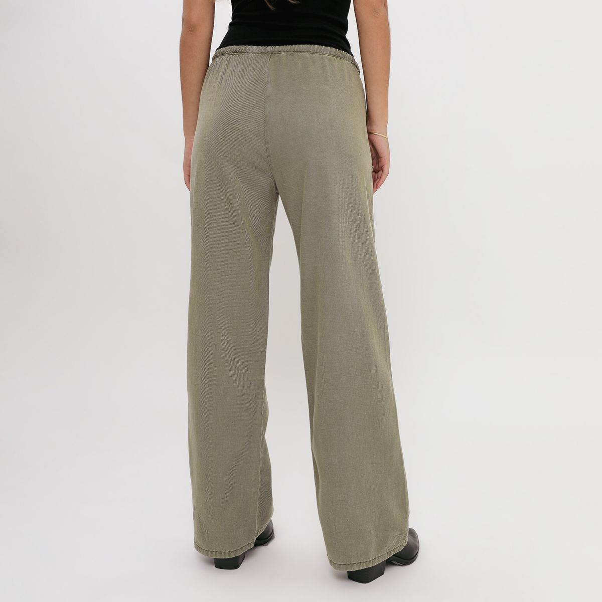 DENIMLAB - Pantalón Straight Tiro Medio Mujer Denimlab