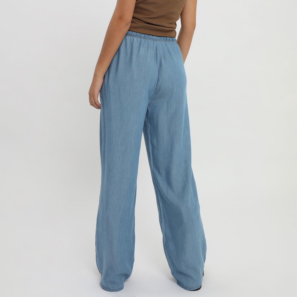 DENIMLAB - Pantalón Straight Tiro Medio Mujer Denimlab
