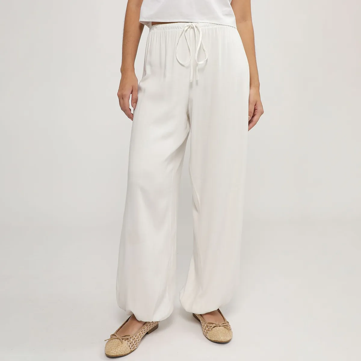 SYBILLA - Pantalón Fluido Mujer Sybilla