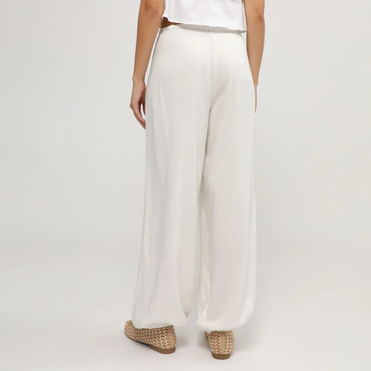 SYBILLA - Pantalón Fluido Mujer Sybilla