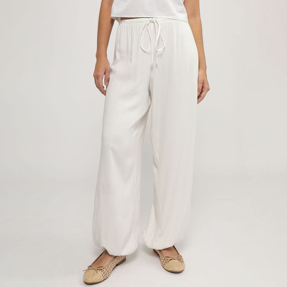 SYBILLA - Pantalón Fluido Mujer Sybilla