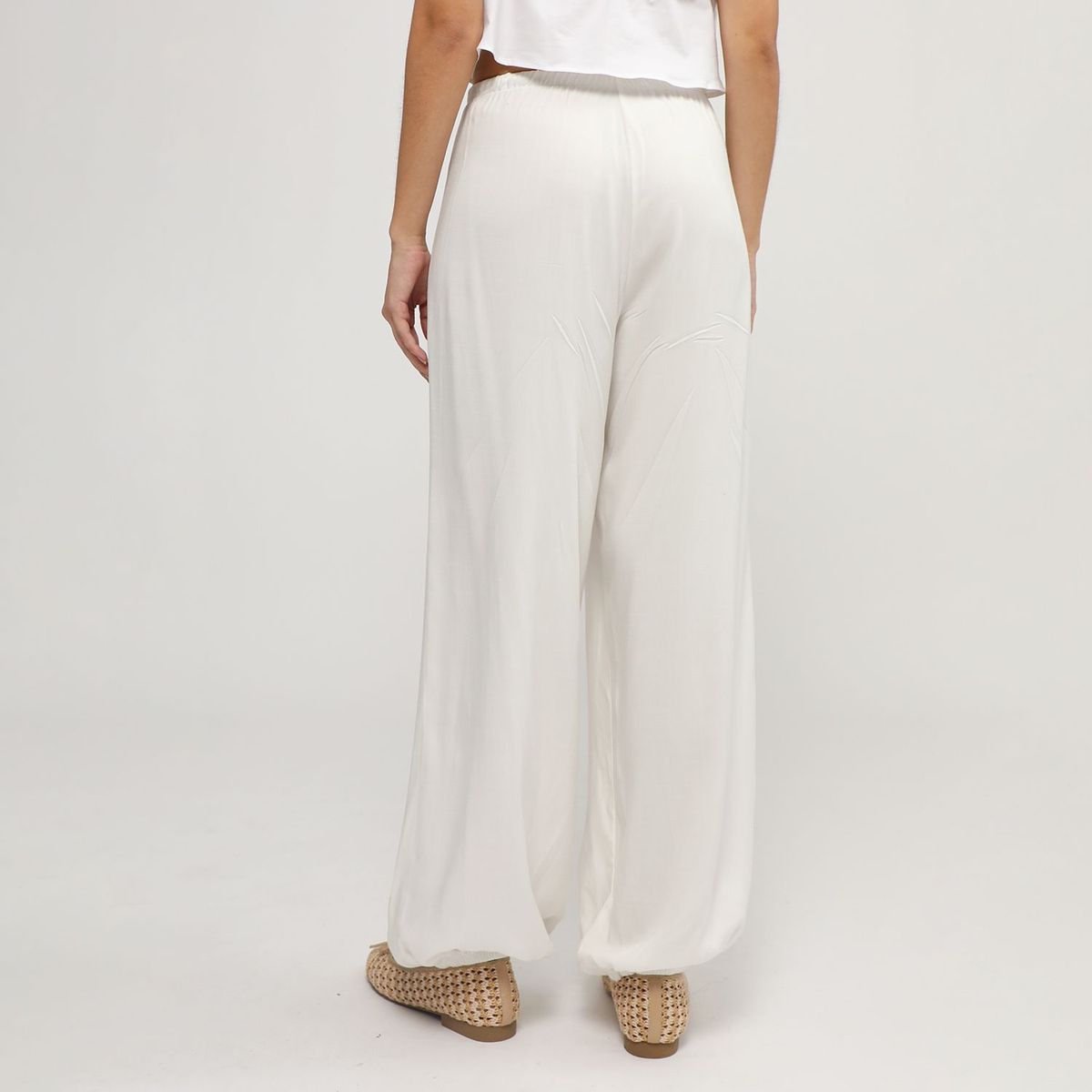 SYBILLA - Pantalón Fluido Mujer Sybilla