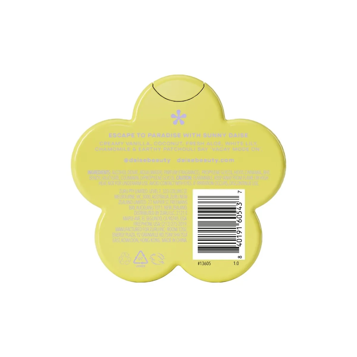 DAISE BEAUTY - Fragrance Body Mist Sunny