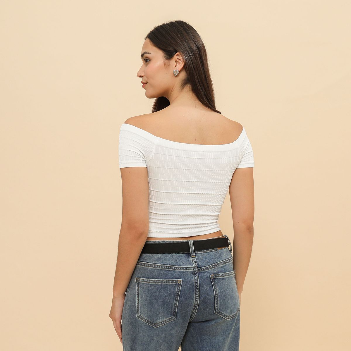 SYBILLA - Top Manga Corta Mujer Sybilla