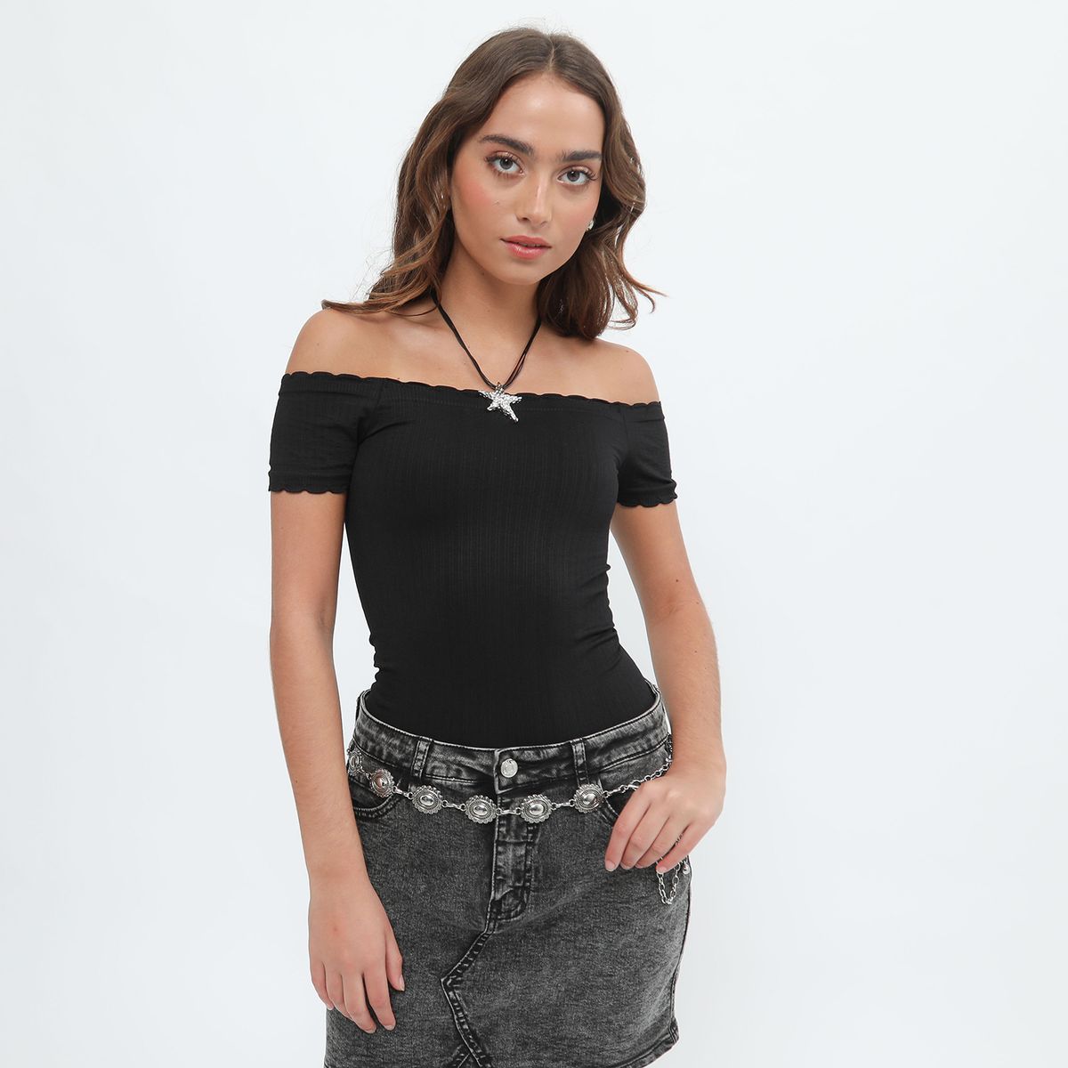 SYBILLA - Body Asimétrico Mujer Sybilla