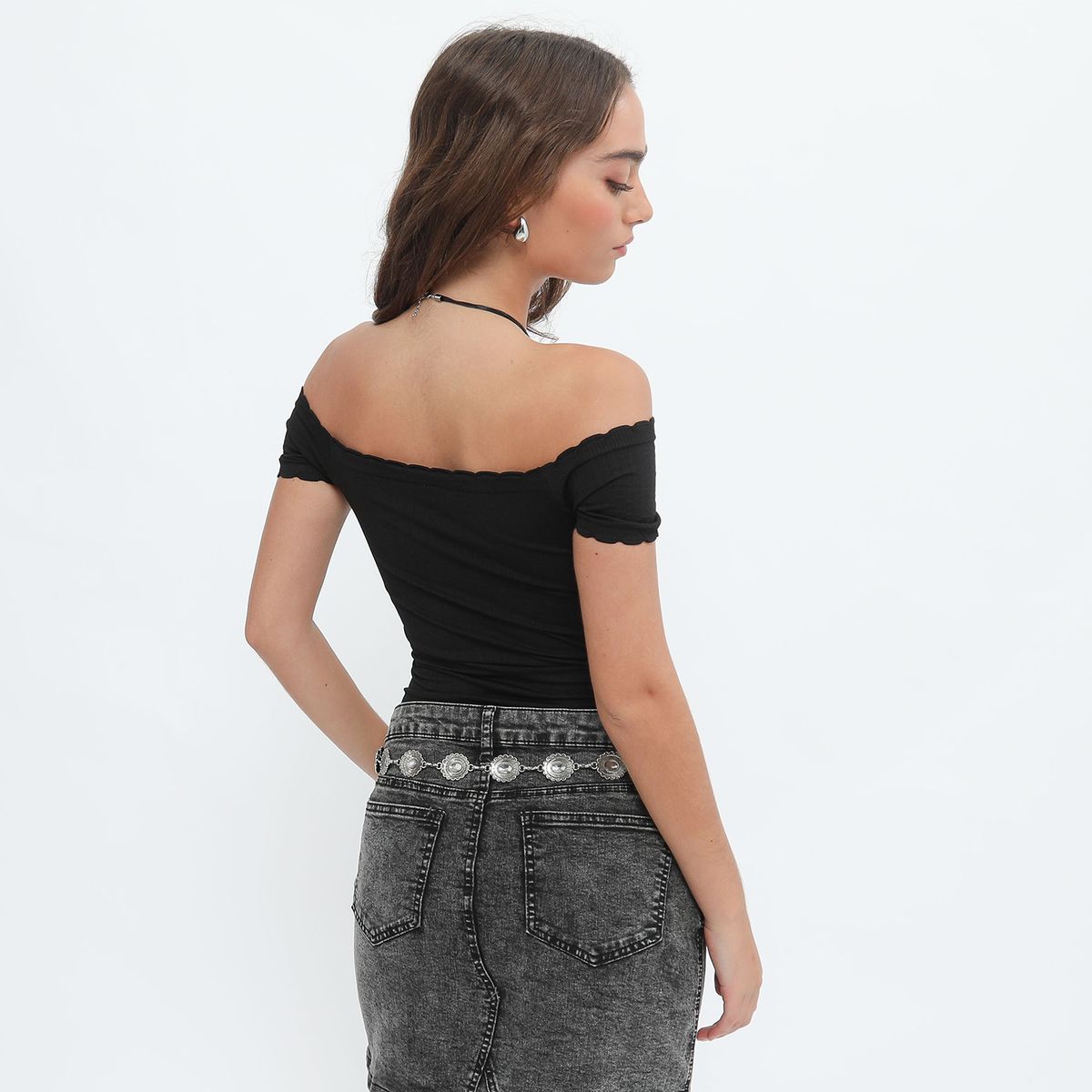 SYBILLA - Body Asimétrico Mujer Sybilla