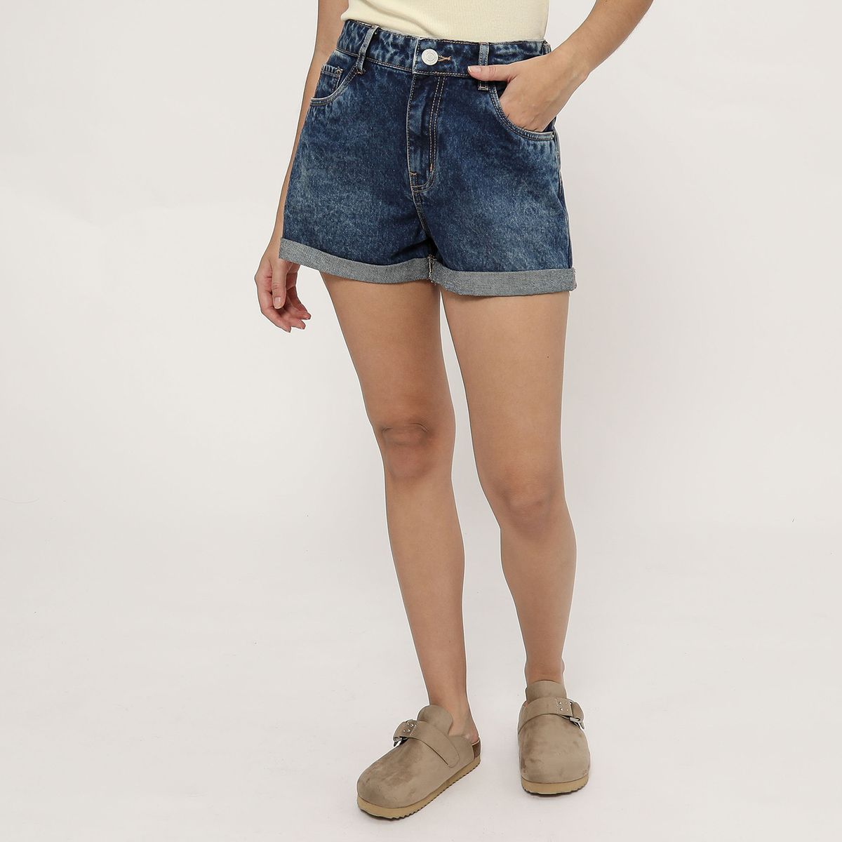 SYBILLA - Short Denim Mujer Sybilla
