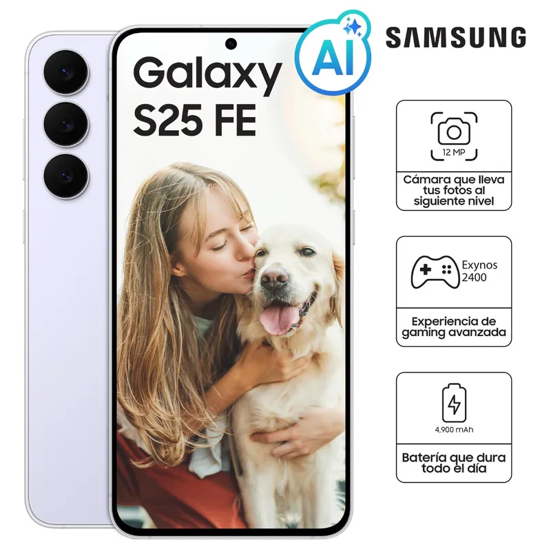 SAMSUNG - Celular Galaxy S25 FE 128GB