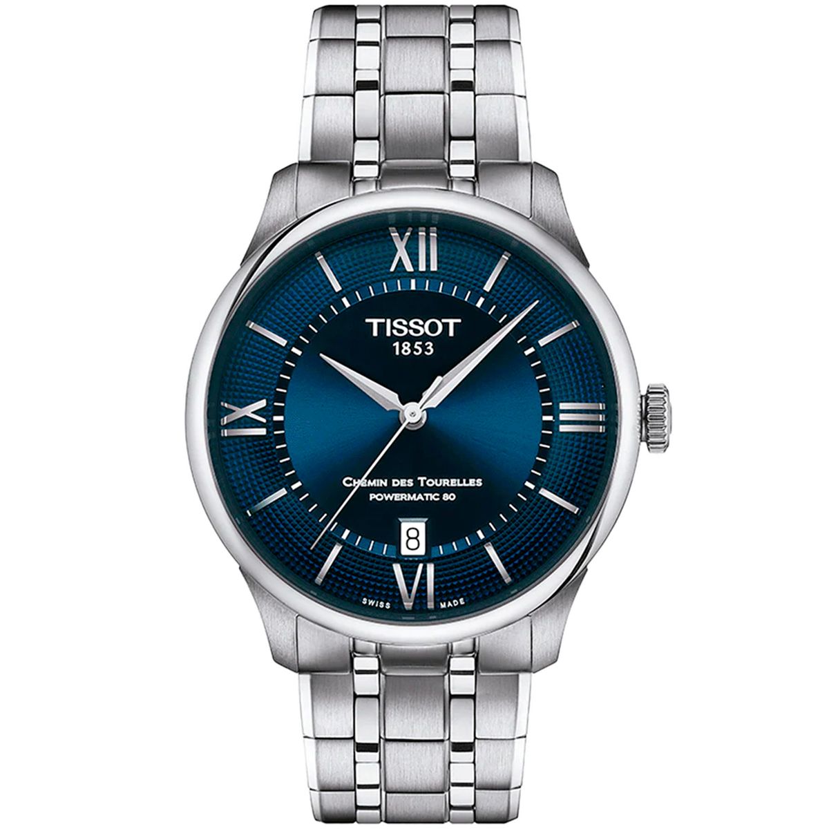 TISSOT - Reloj Tissot Hombre Chemin Des Tourelles Powermatic 