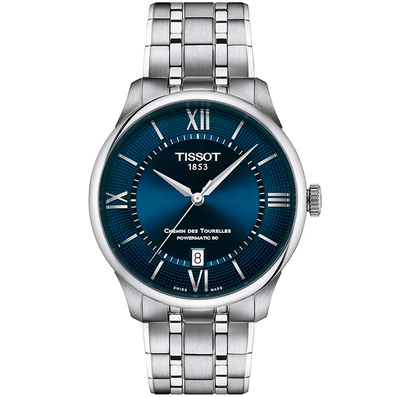 TISSOT - Reloj Tissot Hombre Chemin Des Tourelles Powermatic 