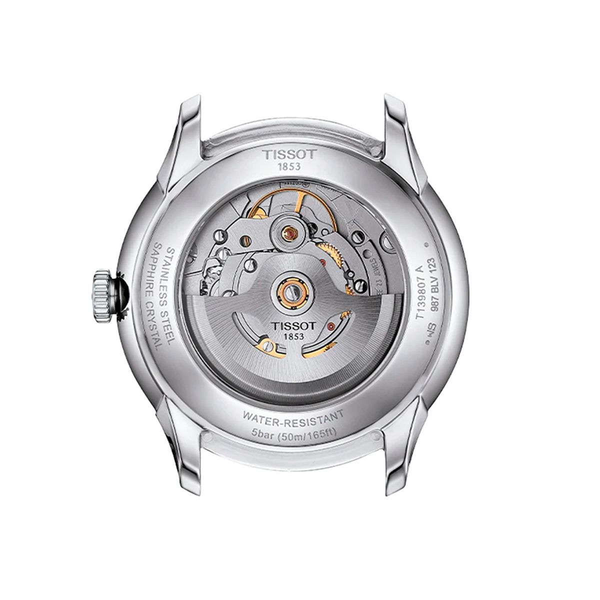 TISSOT - Reloj Tissot Hombre Chemin Des Tourelles Powermatic 