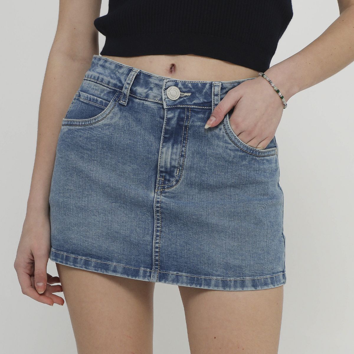 AMERICAN ABBEY - Falda Short Mujer American Abbey