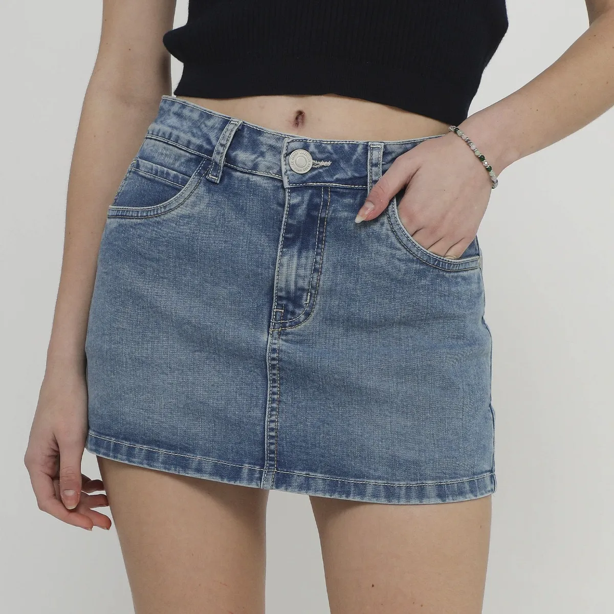 AMERICAN ABBEY - Falda Short Mujer American Abbey