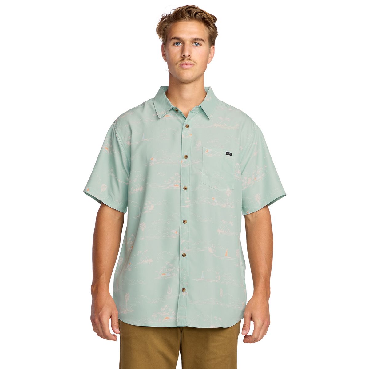 BILLABONG - Camisa Algodón Casual Hombre Billabong