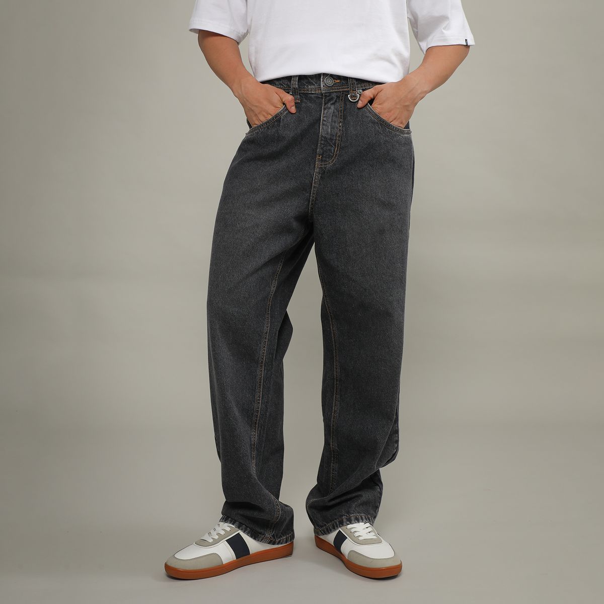 DENIMLAB - Jean 100% Algodón Baggy Fit Hombre Denimlab