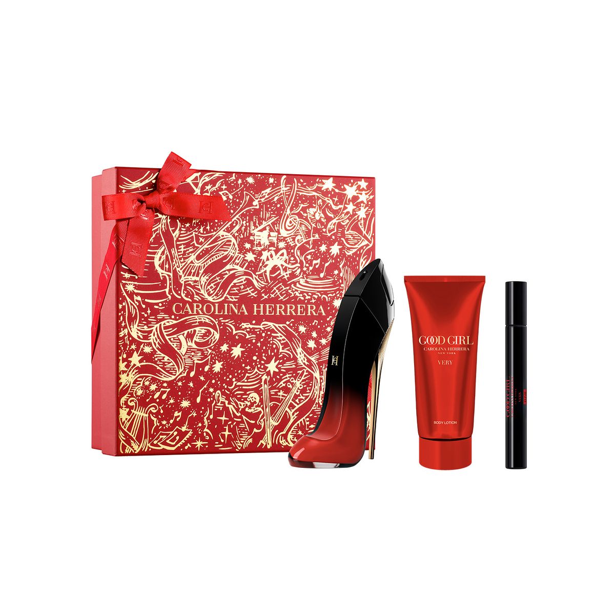 CAROLINA HERRERA - Set Carolina Herrera Very Good Girl Elixir Edp 80ml+ Body Lotion +mini