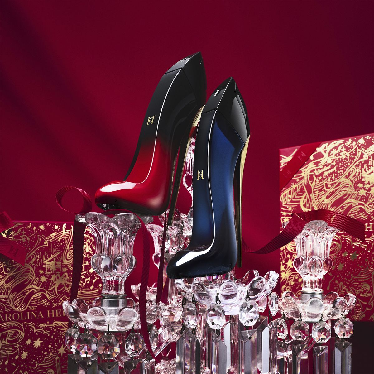 CAROLINA HERRERA - Set Carolina Herrera Very Good Girl Elixir Edp 80ml+ Body Lotion +mini