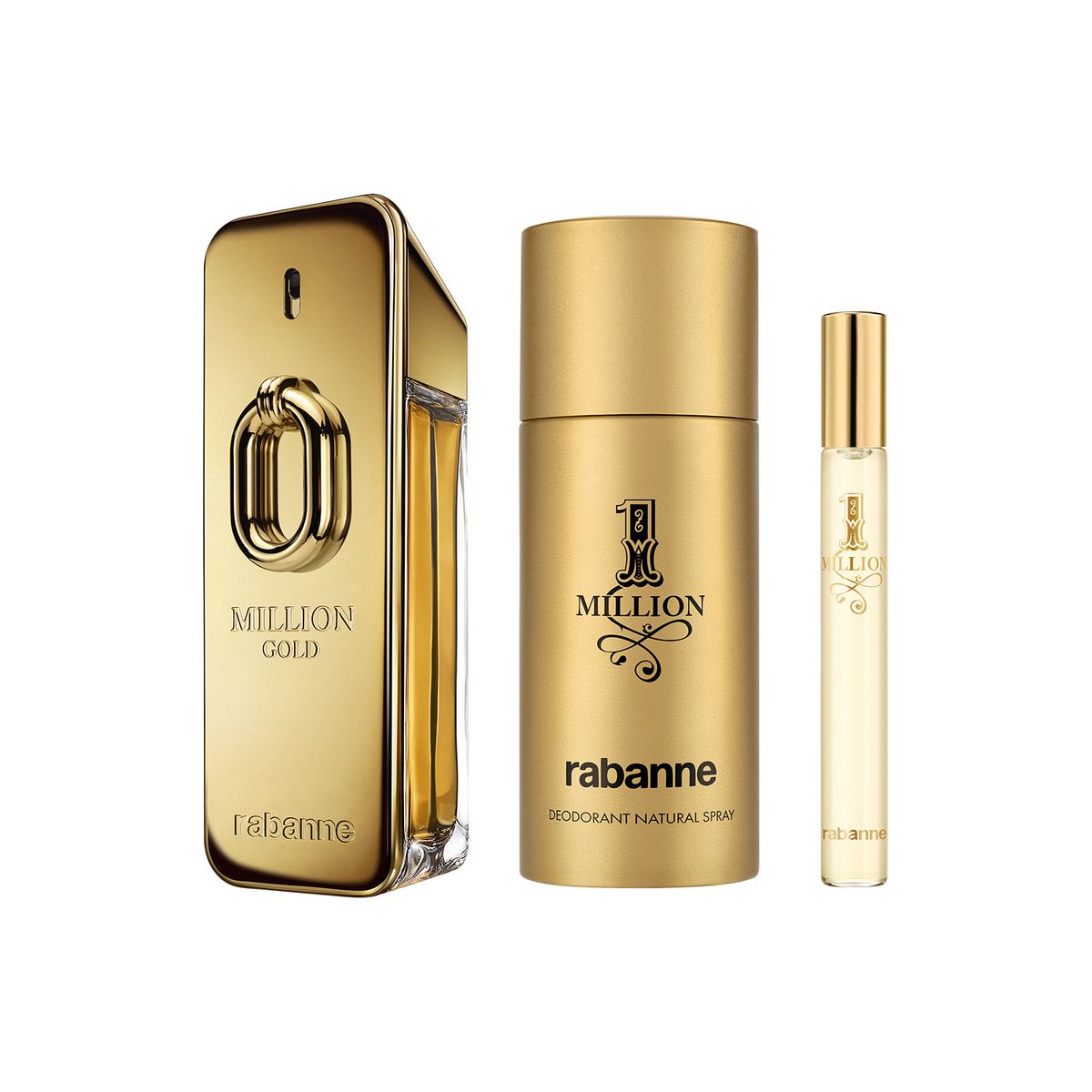 RABANNE - Set Rabanne Million Gold Edp Intense 100ml+ Deo 150ml +mini 10ml