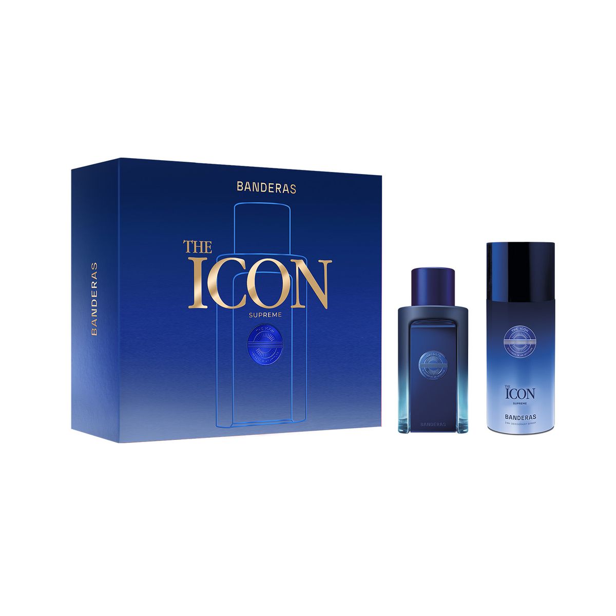 BANDERAS - Set Banderas Icon Man Supreme Edp 100ml +deo 150ml