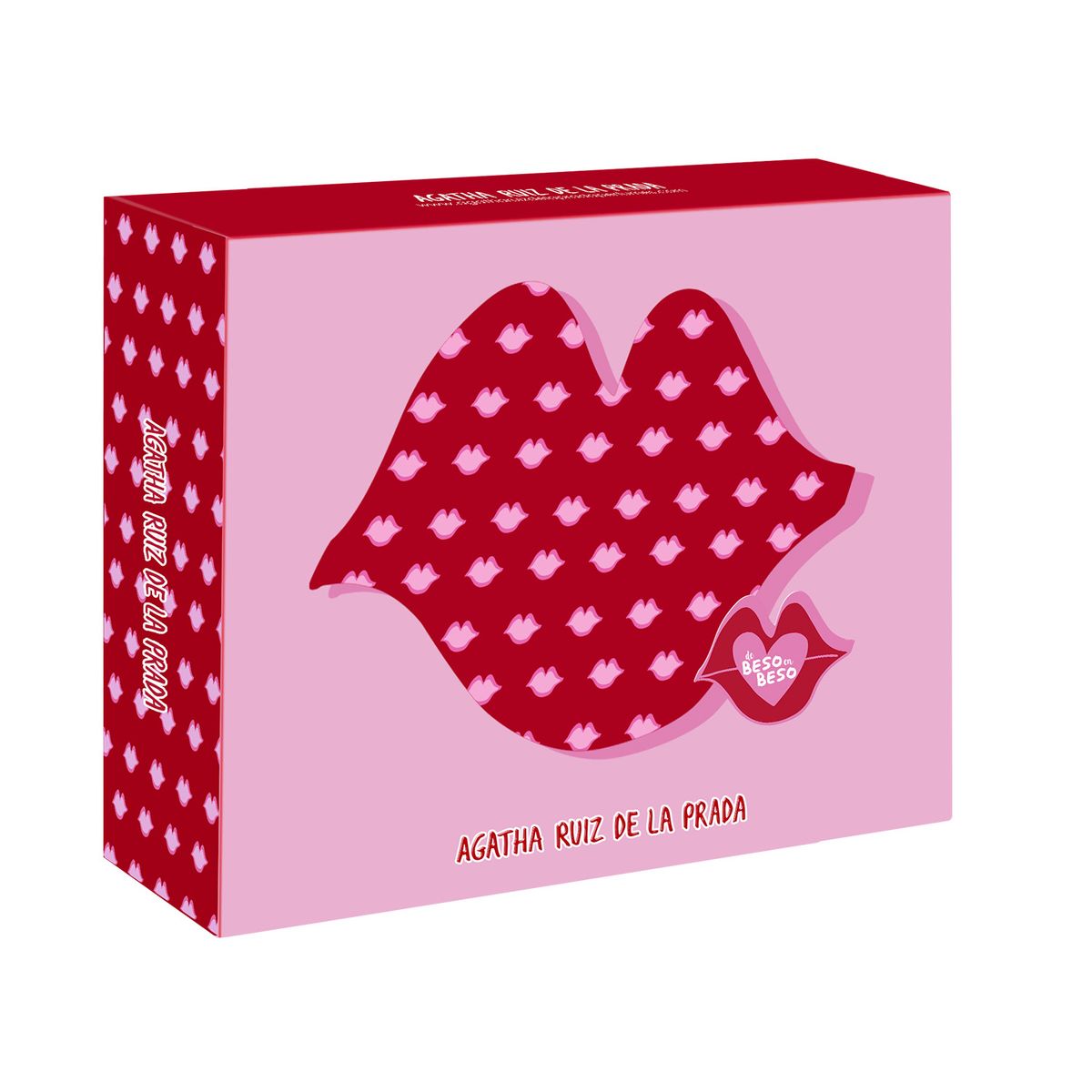 AGATHA RUIZ DE LA PRADA - Set Agatha Ruiz De La Prada De Beso En Beso Edt 100ml + 3 En 1 Make Up Stick