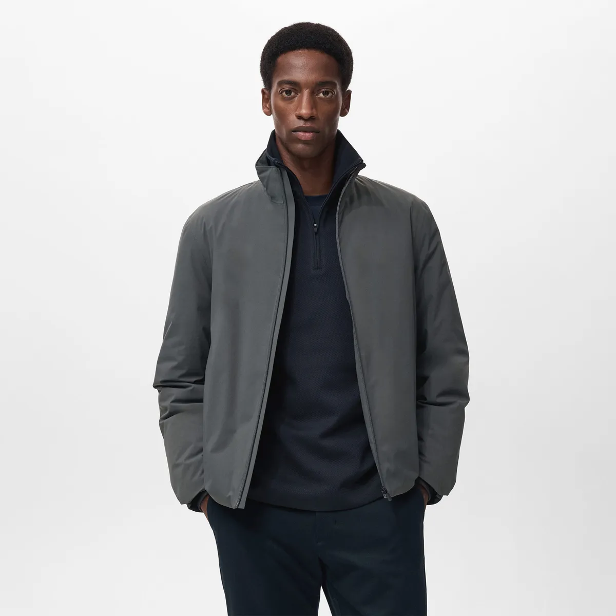 MANGO - Casaca Packable Waterproof Relleno Thermolite Mango