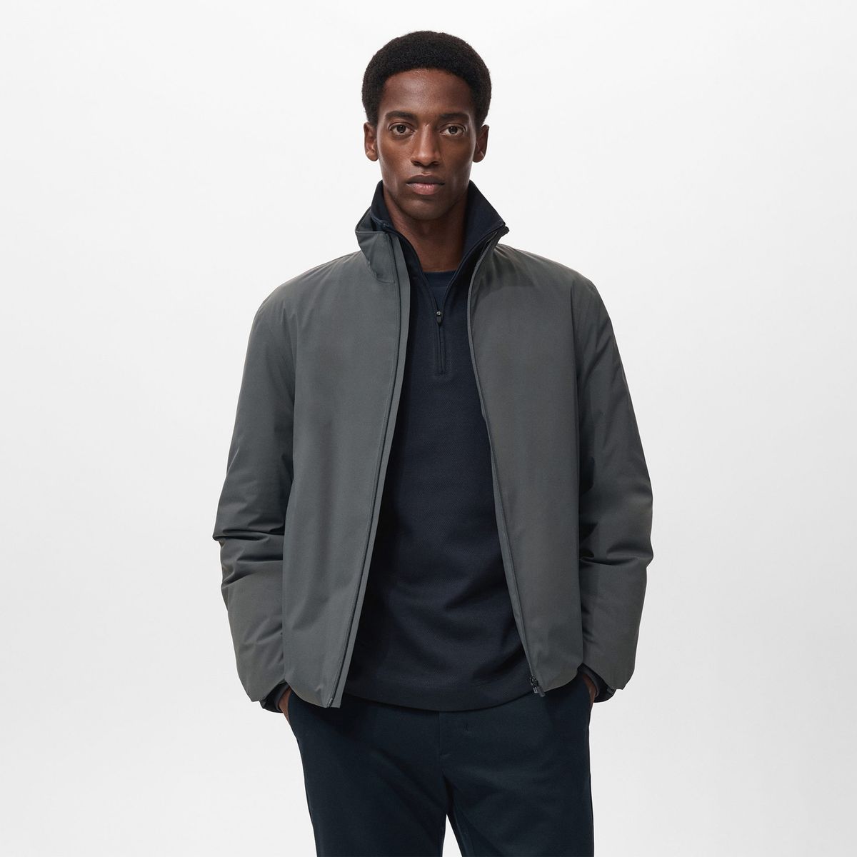 MANGO - Casaca Packable Waterproof Relleno Thermolite Mango